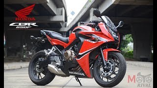 2017 Honda CBR650F by MotoRival [upl. by Laerdna261]