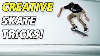 Most Creative Skateboard Tricks [upl. by Brier94]