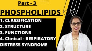 Phospholipids  Respiratory Distress Syndrome [upl. by Sadoff280]