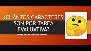 Soy Docente CARACTERES PARA LA EVALUACIÓN [upl. by Orutra23]