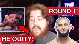 The MMA Guru REACTS To Khamzat Chimaev SUBMITTING Robert Whittaker At UFC 308 [upl. by Perseus25]