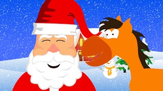 Ein Kleiner Weißer Schneemann Jingle Bells  Weihnachtslied für Kinder Tinyschool Deutsch [upl. by Ahsaetal756]