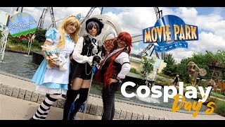 Cosplay days im Movie Park germany Infos und was man sehen kann [upl. by Navap97]