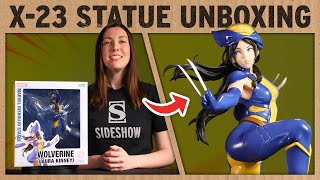 Kotobukiya Wolverine X23 Laura Kinney Marvel XMen Bishoujo Statue Unboxing [upl. by Eicnahc]