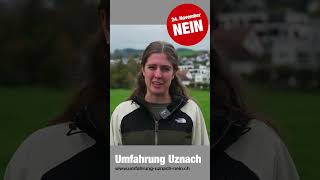 Wieso bin ich gegen die Umfahrung Uznach Statement 2 [upl. by Eelanej269]