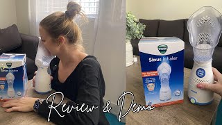 Vicks Sinus Inhaler  Review  Demo [upl. by Ahsitel]