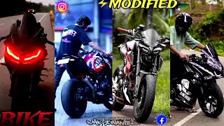 MODIFIED⚡TO KAWASAKI Z 900🤬 MODIFIED AND RS 200 mt 15 [upl. by Agripina]