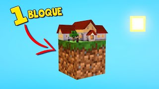 CONSTRUIMOS UNA MANSIÓN ENCIMA DE UN BLOQUE 😱 SKYBLOCK INVICTOR EN DIRECTO  EP6 [upl. by Fihsak718]