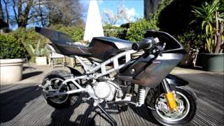 Blata C1 Replica Pocketbike Review [upl. by Oicam]