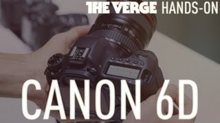 Canon 6D full frame DSLR handson demo [upl. by Domenic]