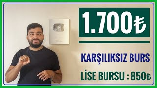 1700₺BURS MÜJDESİ ÇAĞDAŞ YAŞAMI DESTEKLEME DERNEĞİ BURS BAŞVURUSU ÇYDD BURSUBURS VEREN KURUMLAR [upl. by Ateekal]