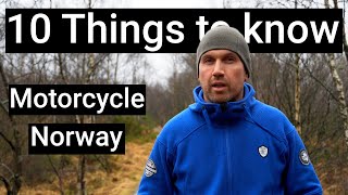 Motorcycle Adventure in Norway  10 things everyone should know [upl. by Jahdiel91]