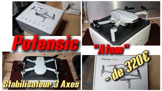 Présentation Drone POTENSIC ATOM 4K Avec caméra 3 axes stabilisation  Potensic [upl. by Travus]