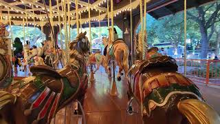 Gilroy Gardens Illions Supreme Carousel On Ride POV [upl. by Renelle]