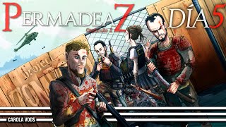 PermadeaZ Día 5 🧟 Raideamos a Kenai 🧟 PROJECT ZOMBOID  Gameplay Español  CAROLA [upl. by Ardnuaet339]