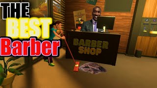 I Opened The BEST VR BARBERSHOP [upl. by Lehcor]