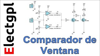 Comparador de Ventana con Amplificador Operacional [upl. by Primaveria]