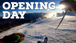 OPENING DAY AT WHITEFACE FOR THE 20242025 SKI SEASON [upl. by Naoh]