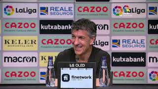 Rueda de prensa Real Sociedad vs Real Madrid [upl. by Akfir]