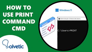 How to Use Print Command CMD [upl. by Bennie]