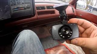 Scosche DDVR2ST Dashcam Review [upl. by Sissel187]