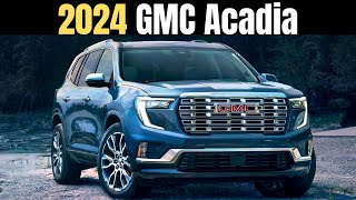 The New GMC Acadia 2024 Walkaround Design and Features [upl. by Pip]