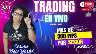 📉🔴AZT 🎯OPERANDO EN VIVO 🔴SESIÓN DE NEW YORK📉 [upl. by Htebsle]