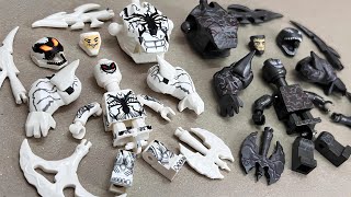 Lego Venom  Anti Venom Vs Venom  Minifigures Lego Unofficial [upl. by Molly]