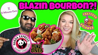 Panda Express Hot Ones Blazing Bourbon Chicken Review [upl. by Rema975]