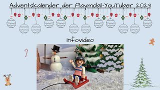 Playmobil Film deutsch  Adventskalender der PlaymobilYouTuber 2023  Infovideo  Familie Groß [upl. by Ahmed]