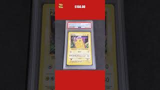 PSA 10 Gem Mint  Shadowless Pikachu Yellow Cheeks 1999 58102 Pokemon Card [upl. by Bast]