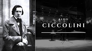 Aldo Ciccolini  1996  Live Chopin Mazurkas amp Polonaises [upl. by Aenal]