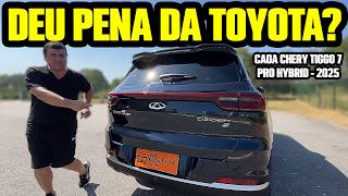 CAOA CHERY TIGGO 7 PRO MAIS BARATO que COROLLA CROSS mas É MUITO MELHOR OU NÃO Avaliação [upl. by Mcintyre700]