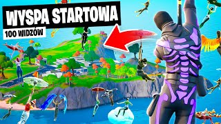 100 WIDZÓW na WYSPĘ STARTOWĄ w OG REMIX Fortnite [upl. by Kiersten895]