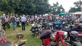 Oldtimertreffen Schwichtenberg 2024 kleiner Rundgang 🚜 🚚 🏍 🛵 🚙 [upl. by Arondell]