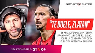 quotTE QUERÉS MATAR ZLATAN IM SORRYquot la TREMENDA RESPUESTA del Kun Agüero para Ibrahimovic [upl. by Otsuaf245]