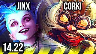 JINX amp Bard vs CORKI amp Nami ADC  BR Challenger  1422 [upl. by Barger]