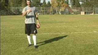 How to Punt a Football  How to Fake a Punt in Football [upl. by Ahsirtal888]