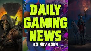 New Game Releases Stalker 2 Luma Island SUPERVIVE Summa Expeditionis in Daily Gaming News 20 Nov [upl. by Shulamith]