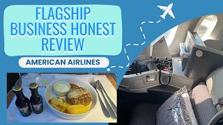 American Airlines Flagship BusinessFirst Class HONEST REVIEW [upl. by Lovell]