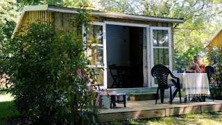 Camping Yelloh Village Saint Emilion  Cabane 4 personnes  camping Gironde  camping Aquitaine [upl. by Kennett]