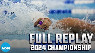 2024 NCAA DIII swimming and diving championship Day three full replay [upl. by Darlleen]