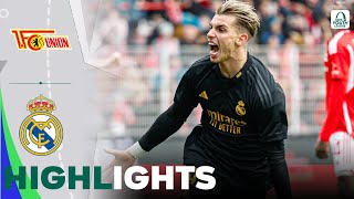 Real Madrid vs Union Berlin  Highlights  UEFA Youth League 12122023 [upl. by Weigle586]