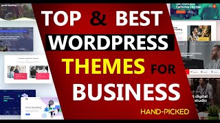 Best WordPress Themes for Business 2021  11 Themes to MAKE a Business Website [upl. by Keily]