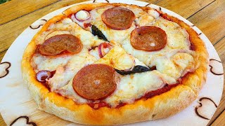 The Best Homemade Pizza Sauce and Pizza Dough Recipe [upl. by Terbecki32]