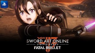 Sword Art Online Fatal Bullet PS4  ¡Probando videojuegos [upl. by Anaujik380]