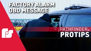 Federal Signal Pathfinder ProTips  Factory Alarm OBD Message [upl. by Leanor38]