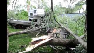 Storm damage in Cocke County [upl. by Odlonra]