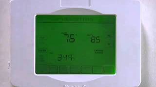 Installer Training Chapter 5  How To Program the Smart Thermostat [upl. by Ailimaj]