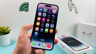 IPHONE 14 PRO SPACE BLACK UNBOXING [upl. by Corley510]